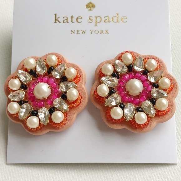 Kate Spade Desert Garden Button Earrings - Picture 6 of 8